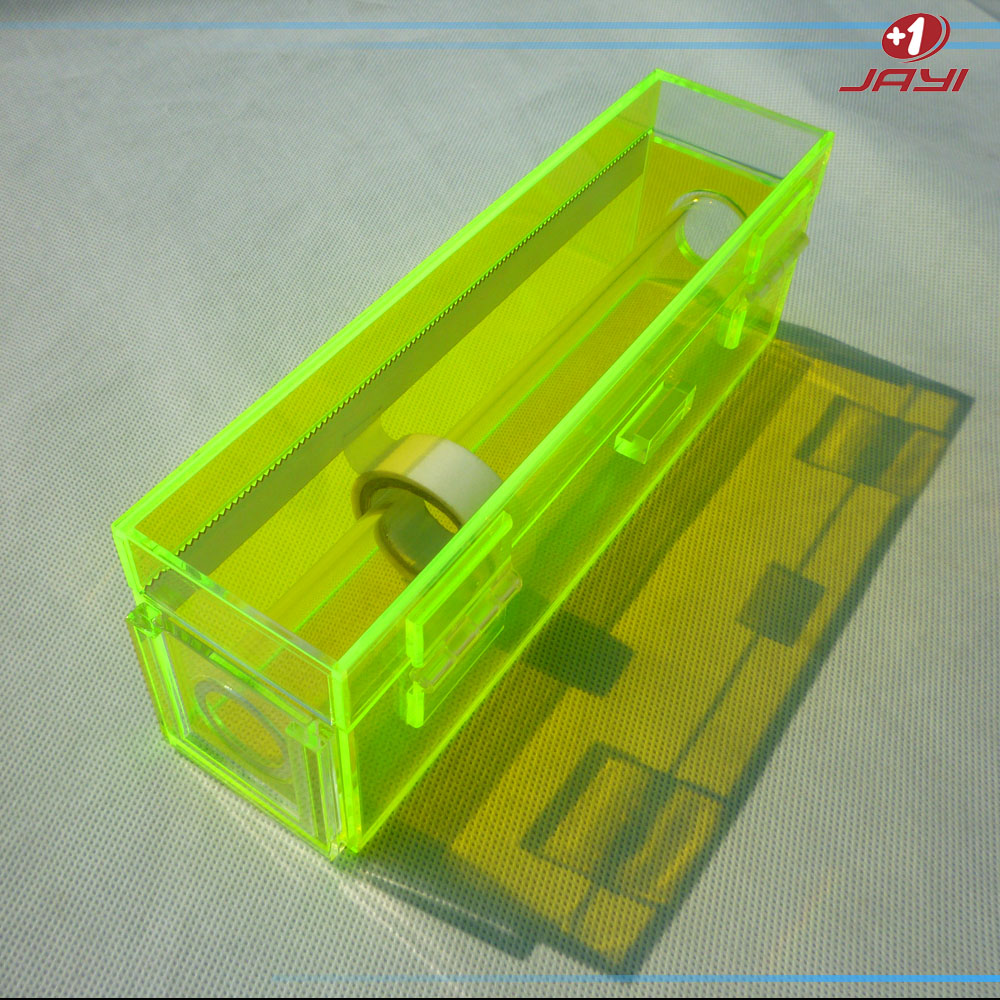 綠色有機玻璃膠紙座