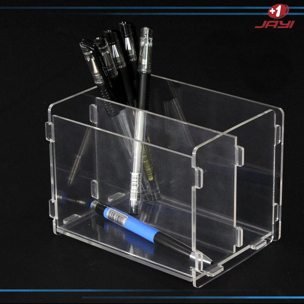 創意亞克力透明筆筒 可拆裝
